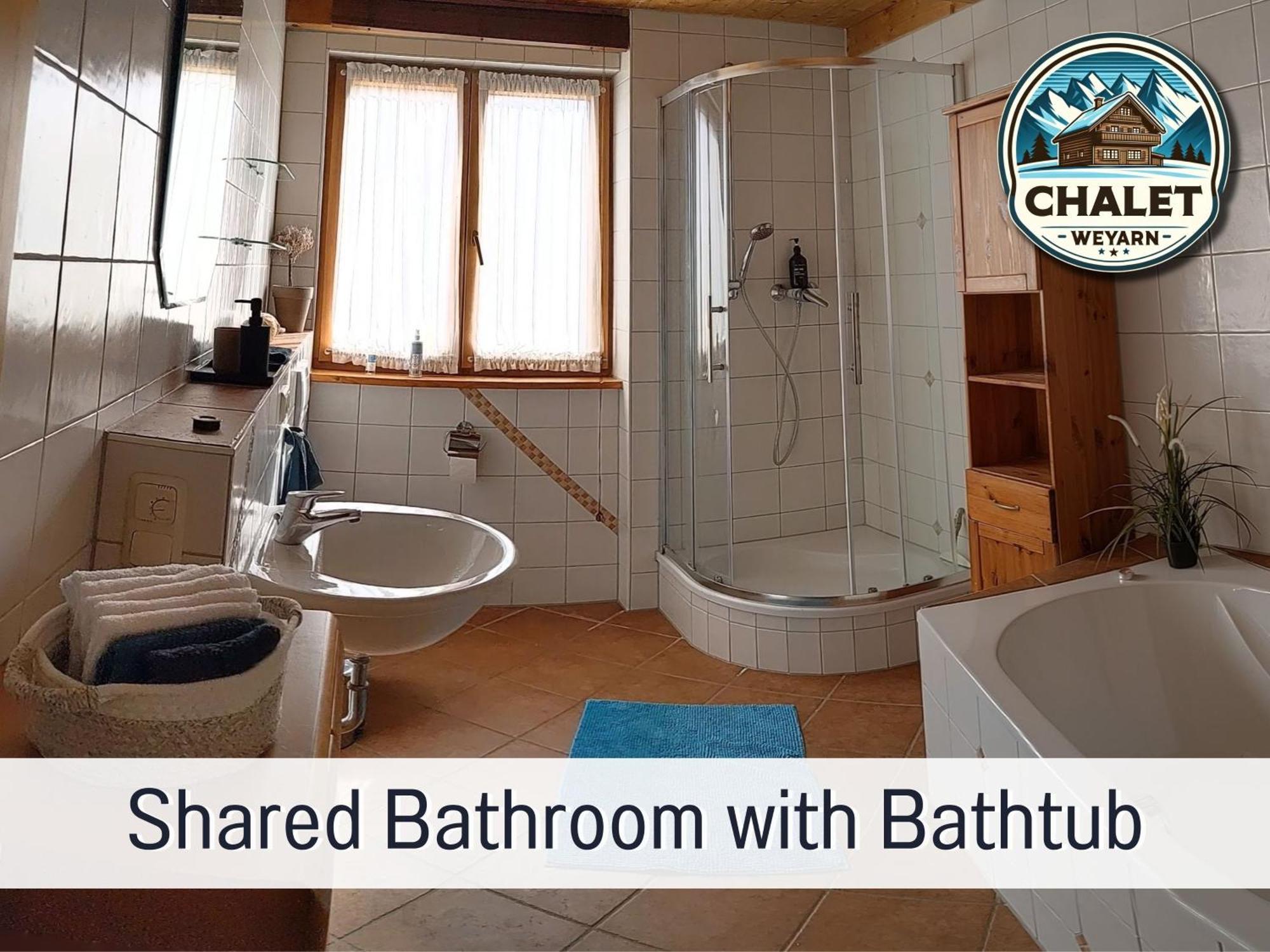 Chalet Weyarn - Doppelzimmer Mit Gartenblick Exteriör bild