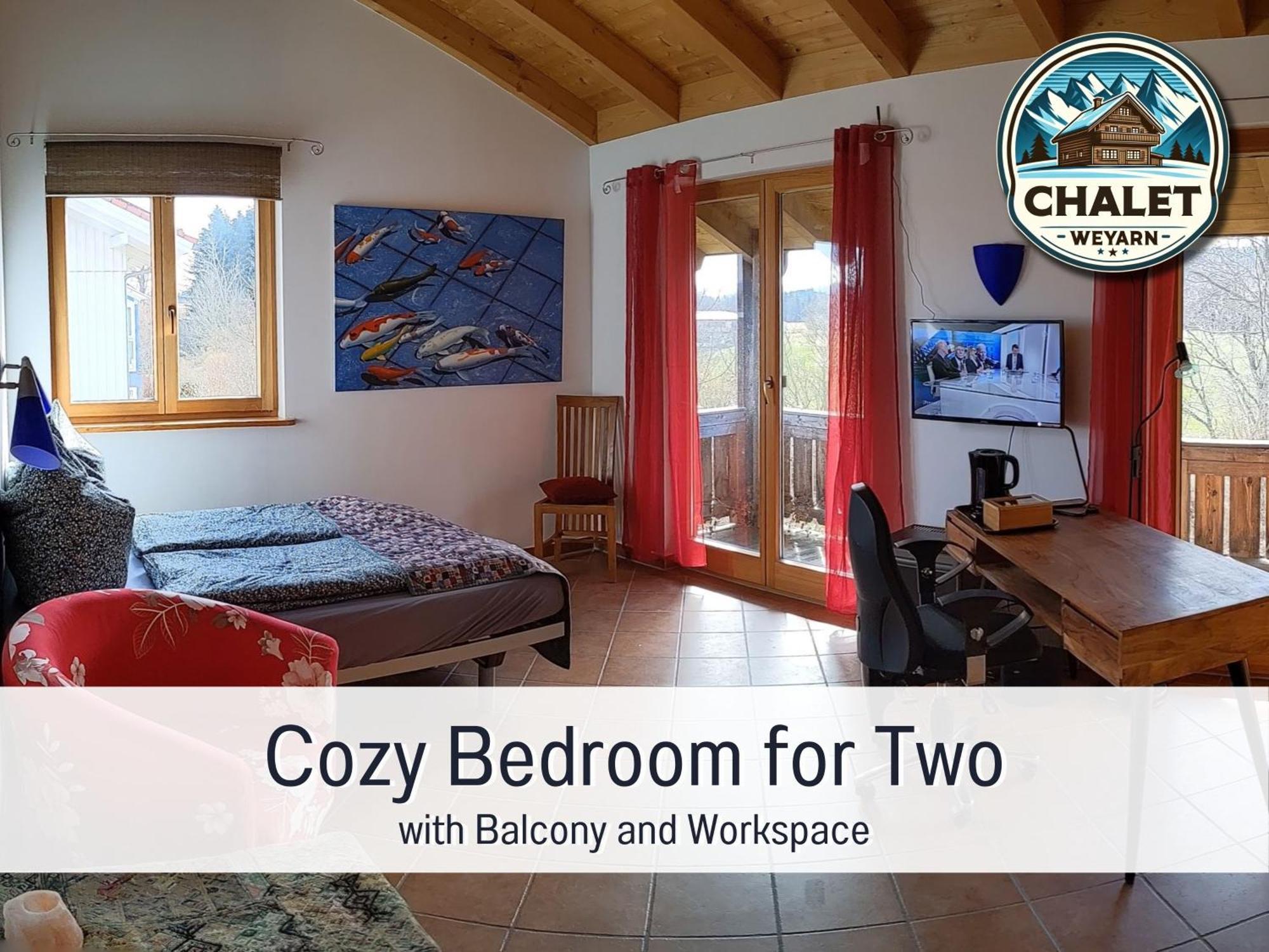 Chalet Weyarn - Doppelzimmer Mit Gartenblick Exteriör bild