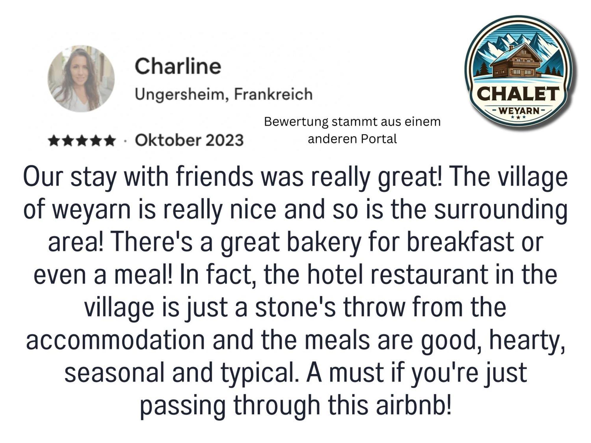 Chalet Weyarn - Doppelzimmer Mit Gartenblick Exteriör bild